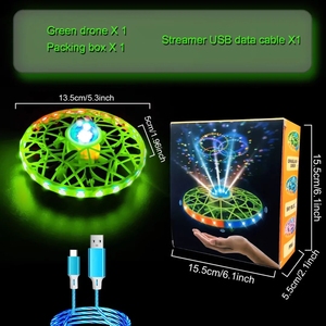 Petite mouche en plastique ultra <span class=keywords><strong>lumineuse</strong></span> LED Scoot Drone UFO Magic Ball avec lumières LED attrayantes 5 capteurs - Product Image 5