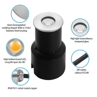 IP68 étanche enterré Type Led encastré sous-vêtements de natation sous-marine natation lumière 24V lumières de piscine