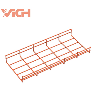 PVC tráng nhiệm vụ nặng nề dây lưới giỏ Cáp khay giá danh sách cho Phân phối điện cáp hệ thống quản lý - Product Image 3