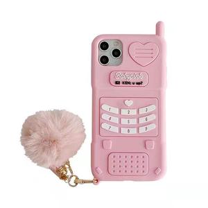 Amazon Offre Spéciale Mobile De Silicium Petit Téléphone Conception Téléphone Cas Avec Porte-Clé <span class=keywords><strong>Cordon</strong></span> Pour <span class=keywords><strong>Iphone</strong></span> 12 pro max - Product Image 1