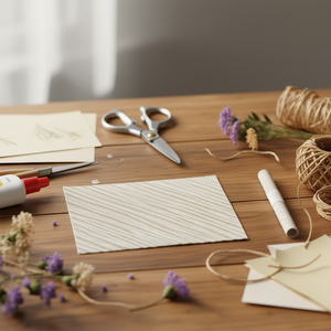 Nastro di Lino Ilan 35cm X 200cm Circa, Motivo a Righe, per Uso Decorativo e Artigianale - Product Image 3