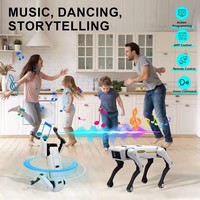 Intelligent AI RC Robot Chien Voix Dialogue APP Télécommande Programmation Chant Danse Machine Chien Enfants Jouets