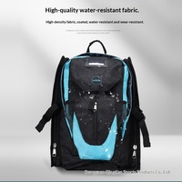 Sac à dos de patinage à roulettes en gros, sac de patinage de vitesse en tissu Oxford épaissi avec compartiment pour casque et poches latérales, 3 couleurs
