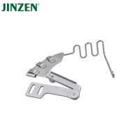 Vente en gros de machines à coudre industrielles 4-en-1 JINZEN, entièrement en acier, toutes tailles, DY544, pièces détachées, logo personnalisé