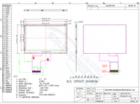 Écran LCD TFT IPS de 4,3 pouces 480*272, angle de vision complet, luminosité 350, interface RGB 24 bits, module tactile capacitif LED
