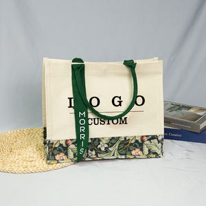 Sacola Ecológica Personalizada com Logo Grande Capacidade Sacola de Compras de Lona Grossa para Mulheres - Product Image 4