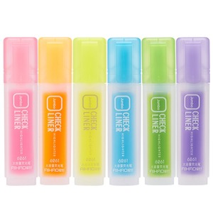 Hot Bán Mini Phim Hoạt Hình Dễ Thương 6 Màu Sắc Sinh Viên Highlighter Bút Thiết Lập Vẽ Bút Kẹo Màu Highlighter Bút Cho Trẻ Em - Product Image 5