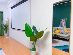 120 "cơ giới Màn hình máy chiếu điện thả xuống điều khiển từ xa 4K HD 3D có thể thu vào trần màn hình chiếu rạp hát tại nhà - Product Image 6