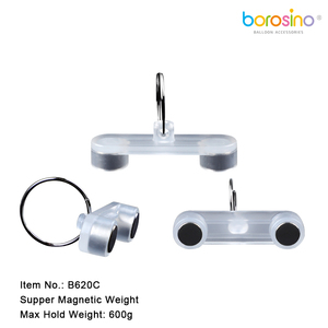 Borosino B620C Supporto Magnetico Trasparente Super Resistente a Doppia Magnetizzazione per <span class=keywords><strong>Palloncini</strong></span> ad Elio, Decorazione per Feste - Product Image 4