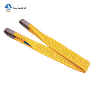 米国規格6種類高強度耐久性合成ポリエステル荷物固定ストラップ金具ヘビーデューティーウェビングスリング - Product Image 2