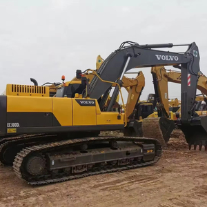 Excavadora Usada VOLVO EC300DL de Segunda Mano, Excavadora Hidráulica sobre Orugas para Movimiento de Tierras, Máquina de Construcción para Minería - Product Image 1