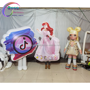 Disfraz Inflable Personalizado de Princesa/Infanta, Mascota de Dibujos Animados para Caminar - Product Image 4