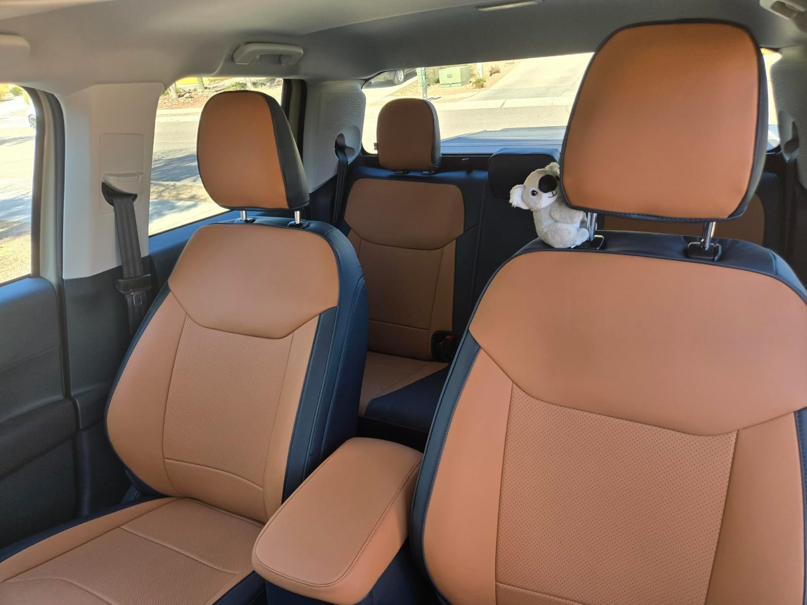 Marron désert et bleu marine - Ensemble complet