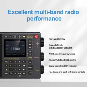 <span class=keywords><strong>Radio</strong></span> Internet Intelligente CHOYONG LC90 (VERSION GLOBALE) WIFI/4G AM/FM SSB Récepteur ondes longues et ondes courtes Haut-parleur intégré Horloge - Product Image 4