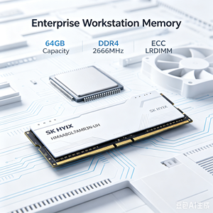 Original Sk Hma84gr7mfr4n-uh 32gb <b>Ddr4</b> 2400mhz Lrdimm 4drx4 Pc4-21300 Ecc 288pin Server Memory <b>Ram</b> Hma84gr7mfr4n-uh Original 32 - Product Image 4