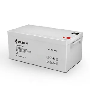 Sail Solar CE certificate batteries 12V 250Ah lead-acid battery gel battery with good price