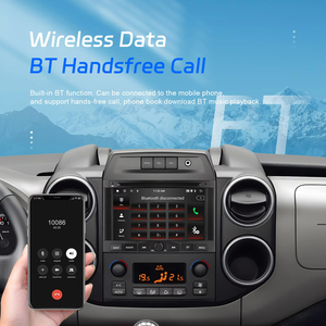 วิทยุติดรถยนต์ Podofo 7 นิ้ว 2+64G 1 DIN ระบบ Android รองรับ Carplay & Android Auto สำหรับรถยนต์ PEUGEOT 3008 5008 Partner CITROEN Berlingo ปี 2010-2016 - Product Image 2