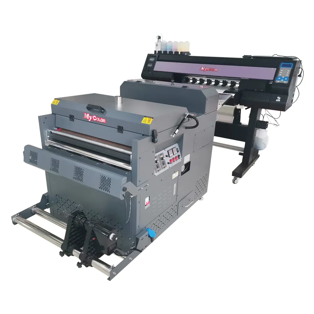 Mycolor DTF Printer 60cm Direct to Film T-Shirt Printing Heat Transfer Factory Selling Digital A1 Print Dimension