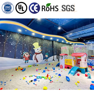 Parc d'attractions intérieur pour enfants : Piscine à balles personnalisée, Piscine à sable, Lit de saut et d'escalade, Château gonflable - Product Image 4