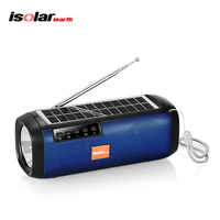 Senter Matahari LED Nirkabel Portabel IS-X15, Speaker Stereo Bass Luar Ruangan, Senter Matahari LED Nirkabel Portabel, Mendukung Radio FM 5.1 Amplifier Home Theater