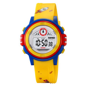 SKMEI Cute Cartoon LED Light Cronómetro Reloj para niños 50m Impermeable Niños Relojes de pulsera digitales para niños <span class=keywords><strong>Niñas</strong></span> Reloj <span class=keywords><strong>Despertador</strong></span> - Product Image 4