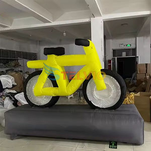 Vélo gonflable publicitaire personnalisé d'usine Grand modèle de vélo gonflable Ballon de motard gonflable géant - Product Image 5