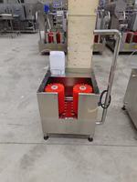 Machine à laver les bottes industrielle en acier inoxydable 304 pour les usines de transformation de viande, système de nettoyage sanitaire automatique