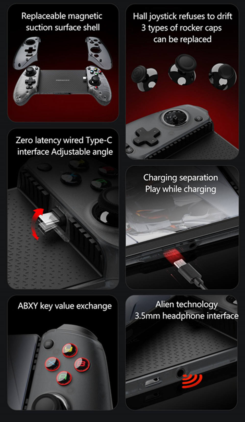 Nubia Redmagic Shadow Blade Gamepad 2 - Mobile Gaming Controller