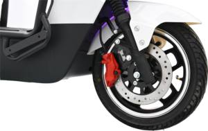 Scooter électrique Moto 1500W Moteur 50-65km/h Vitesse maximale Longue portée Adulte E-Moped <span class=keywords><strong>avec</strong></span> <span class=keywords><strong>porte</strong></span>-bagages - Product Image 6