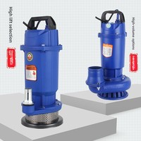 Pompa Submersible QDX untuk Tambak Ikan, Budidaya Perikanan, dengan Basis Saringan Air Jernih High Lift, Segel Mekanis Presisi, dan Bantalan Senyap