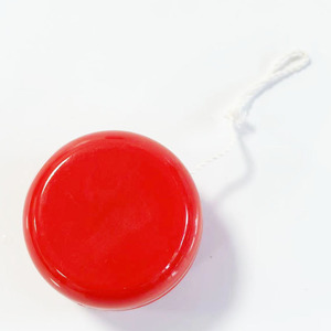 <b>Plastic</b> <b>Drum</b> Shaped Yo Yos Red And White For Boys Age 8 To 13 Years Customizable Anime Characters - Product Image 2