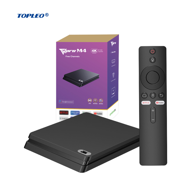Topleo Android Tv Box 4k 2gb Ram 16gb Rom with 5G WIFI Android 10.0 Atv Smart Tv Box Android Certificado