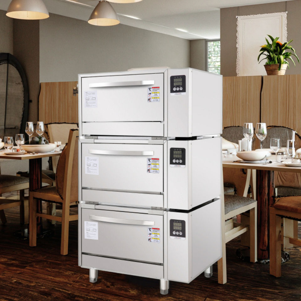 Commercial 3-Tier Electric Stainless Steel Rice Cooker with 15.6KW ...