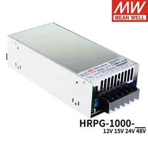 Original Mean Well HRPG-1000-15 960W Single Output Power Supply 15V Industrial Power Supplies With PFC Function