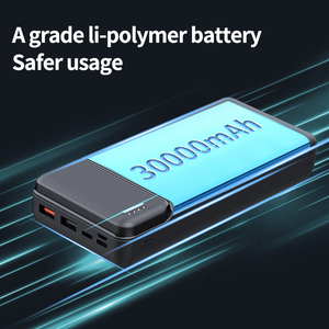 Banco de Energía Portátil PD22.5W 30000mAh con Entrada Tipo-C y Salida Dual USB con Cuatro Indicadores de Energía - Product Image 4