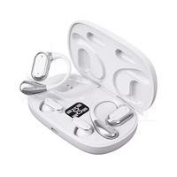 Écouteurs sans fil TWS Q25 à conduction osseuse, style double ouvert et semi-intra-auriculaire, pour le sport