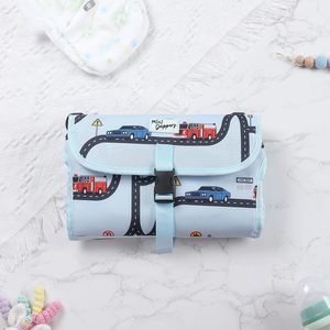 Estación DE CAMBIO DE muestra gratis para mamá y papá Estación de cambiador de pañales portátil Cambiador de pañales para bebés Bolsa de viaje con toallitas - Product Image 2