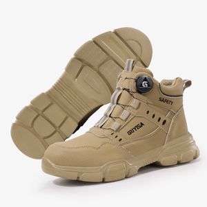 Stivali con punta in acciaio per uomo <span class=keywords><strong>donna</strong></span> stivali da lavoro leggeri antiscivolo <span class=keywords><strong>scarpe</strong></span> di sicurezza alte a prova di foratura <span class=keywords><strong>scarpe</strong></span> da costruzione - Product Image 2