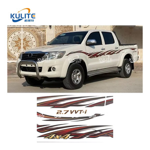 Kulite, buena venta, calcomanía para puerta de coche para Hilux, pegatinas para carrocería de coche para 2014 4X4 4D Hilux - Product Image 1