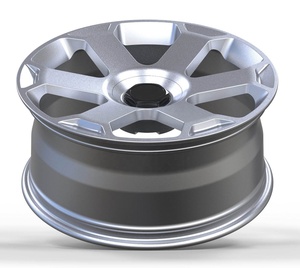 Jantes en alliage forgées <span class=keywords><strong>Kw</strong></span> 5x112 18 19 20 21 pouces, finition argent brossé, pour AVS <span class=keywords><strong>Audi</strong></span> RS6 RS7 <span class=keywords><strong>Q8</strong></span> B9 A4 A6 S6 C8 - Product Image 3
