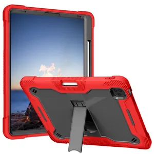 Untuk Model terbaru silikon PC Shockproof 12.9 Inch 2022 lenovo tablet bening buku tpu ipad pro 10.5 case