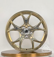 722Auto Jantes forgées monobloc 20-22 pouces à rayons multiples 5x112 5x120 5x130 brossées pour Porsche Macan BMW X3 Mercedes GLC Coupé