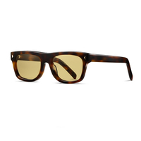 Lunettes de soleil en acétate de haute qualité, motif écaille de tortue, pour les vacances d'été à la plage