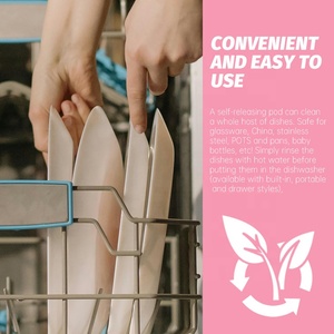 Oem Mạnh Mẽ Thân Thiện Với Môi Máy Rửa Chén Máy Làm Sạch Chất Tẩy Rửa Máy Tính Bảng Cho Giúp Loại Bỏ Limescale Và Mùi Gây Dư Lượng - Product Image 5