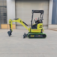 Mini-excavatrice électrique de 1,8 tonne de marque GW18 de bonne qualité, neuve, excavatrice hydraulique industrielle pour les distributeurs d'équipements