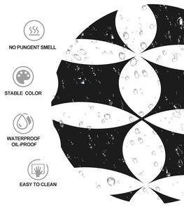 Piastrelle da cucina geometriche impermeabili con superficie Shinny colore nero decorazione della parete del bagno per <span class=keywords><strong>soggiorno</strong></span> palestra-parete di casa - Product Image 3