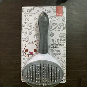 Brosse lissante autonettoyante en acier inoxydable pour chiens et chats avec <span class=keywords><strong>peigne</strong></span> de démêlage en une seule étape pour le toilettage et le massage des animaux de compagnie - Product Image 6