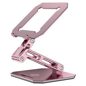 Approvisionnement d'usine ergonomique en alliage d'aluminium réglage multi-angle pliable support de jeu de bureau tablettes ordinateur portable sur bureau support PC - Product Image 1