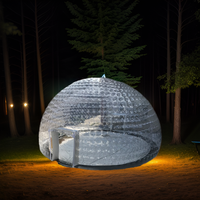 Tentes gonflables transparentes imperméables de dôme de tente de partie d'igloo à vendre