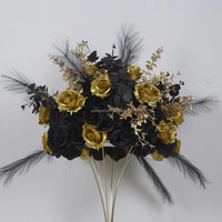 EG-FB-GR01 Boule de fleurs décorative verte et blanche pour mariage et festival, pomander suspendu pour la décoration de lieu de fête, ornement d'événement romantique